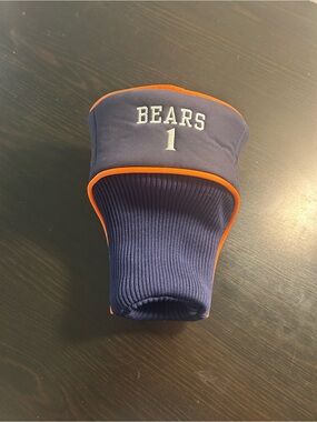 Chicago Bears 1 Wood Golf Club  Headcover NFL Cover Navy Orange